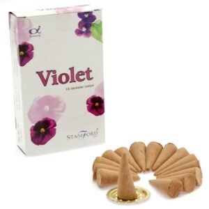 Gentle Harmony Incense Cones Violet