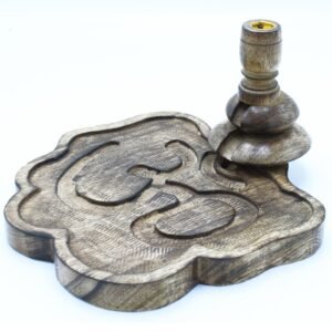 Harmonising Cascade Backflow Incense Burner Ohm