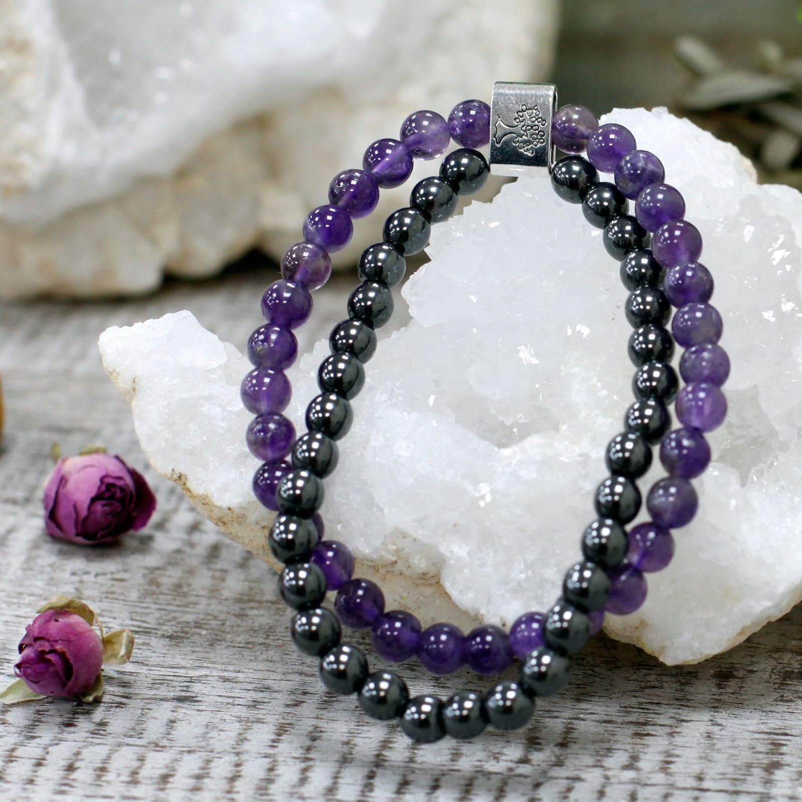 intuition harmony magnetic bracelet amethyst Intuition Harmony Magnetic Bracelet Amethyst - Image 6