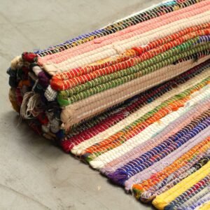 Eclectic Room Rag Rug Random Colours