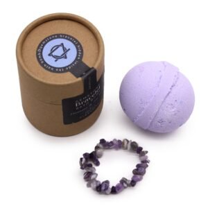 Deep Relax Bath Bomb Amethyst Lavender