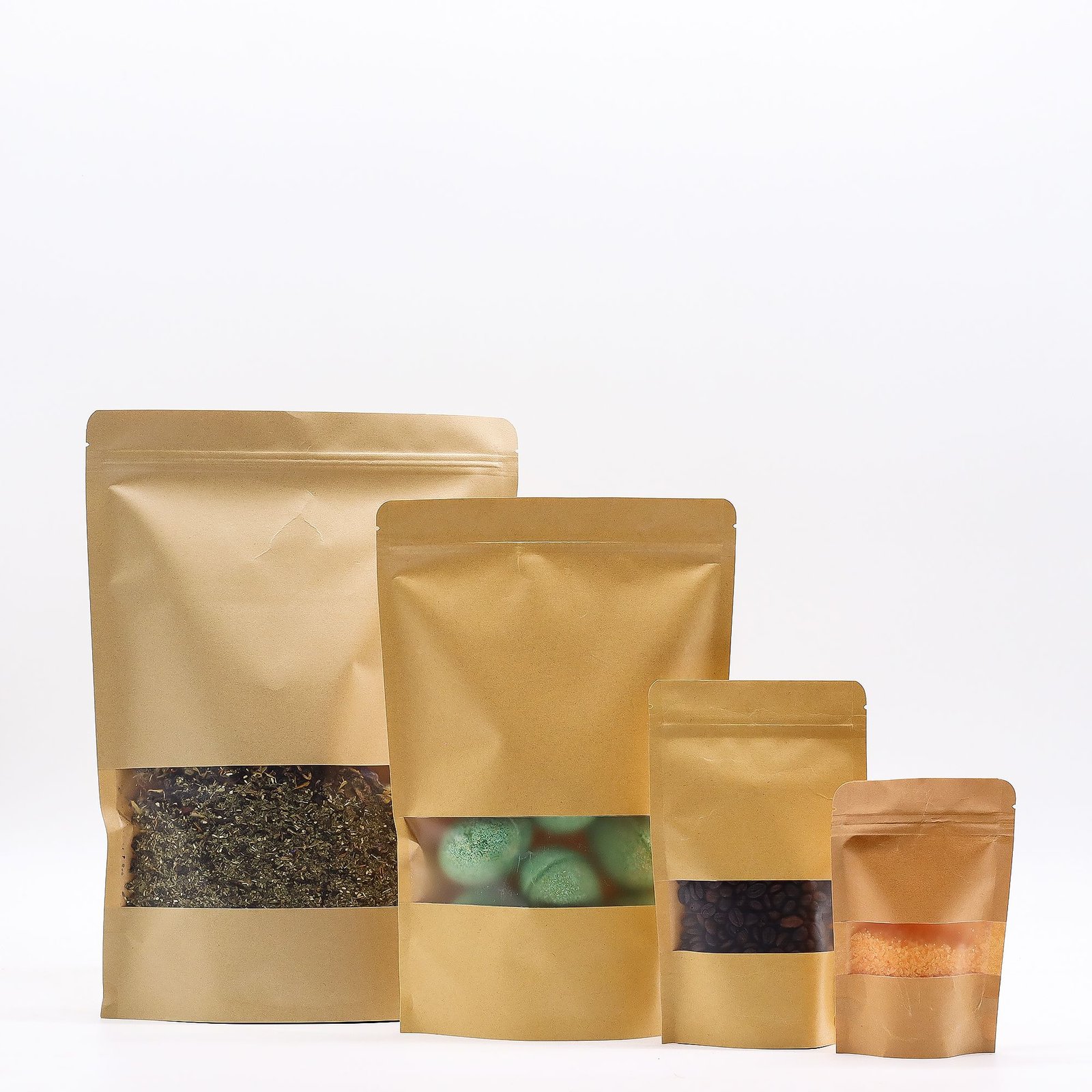 reusable kraft gift window bags xxl Reusable Kraft Gift Window Bags XXL - Image 3