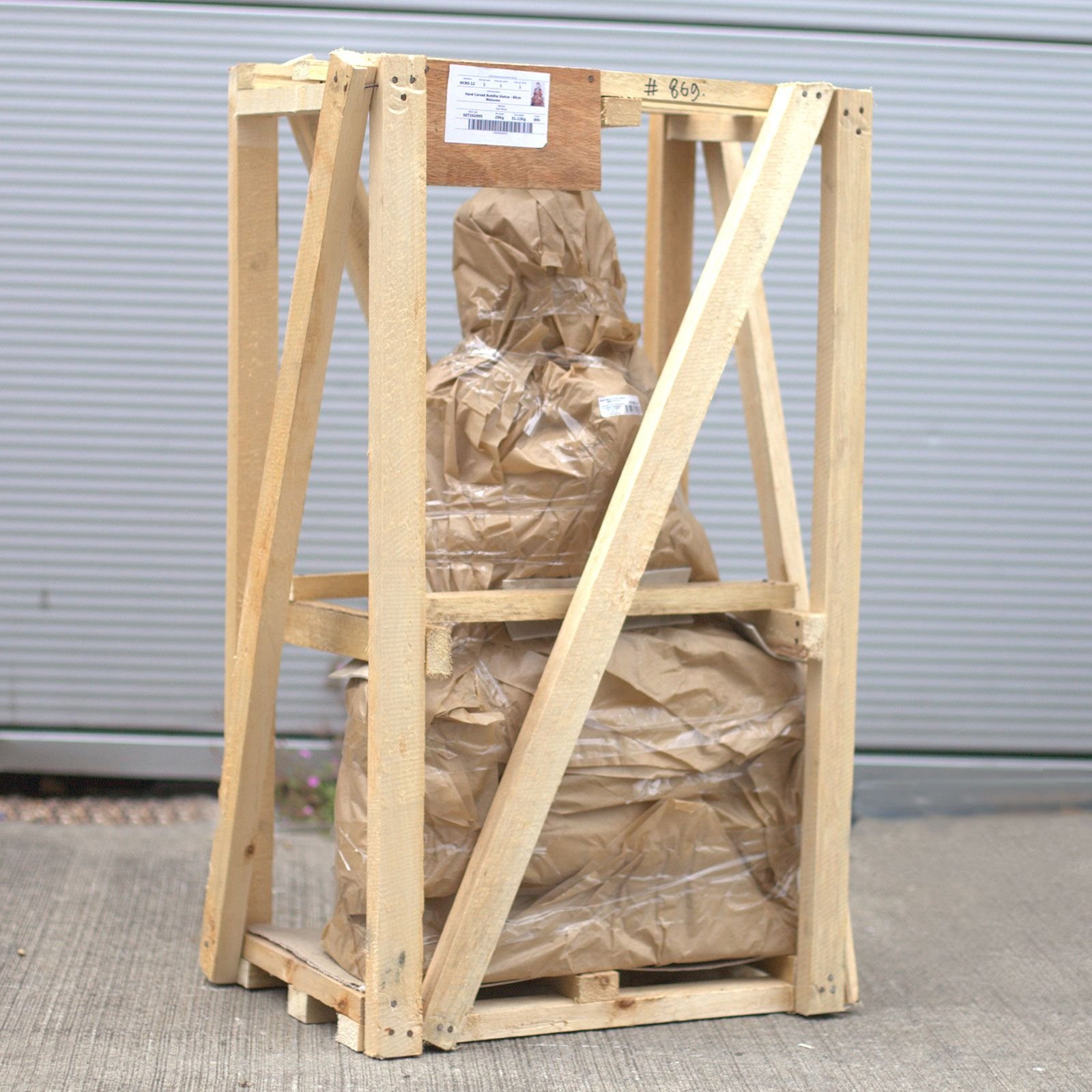 blessing calm buddha statue two hands suar Blessing Calm Buddha Statue Two Hands Suar - Image 6