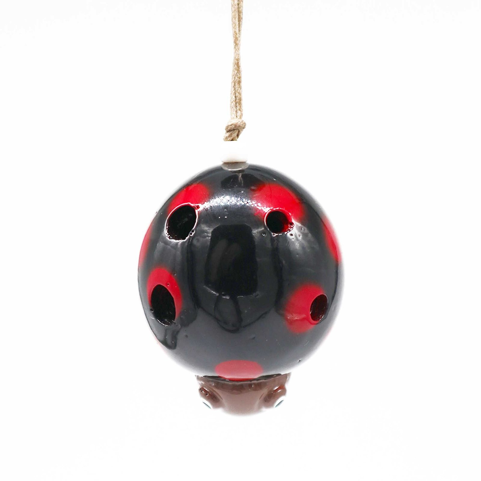 joyful ceramic ladybird ocarina flute Joyful Ceramic Ladybird Ocarina Flute - Image 2