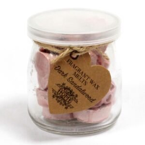 Grounding Warmth Soy Wax Melt Hearts Dark Sandalwood