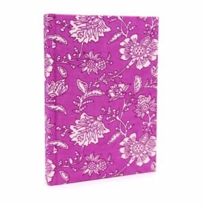 Creative Journaling Cotton Notebook Antique Fuchsia