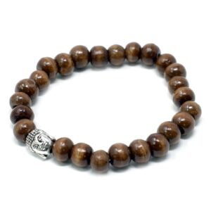 Spiritual Harmony Beaded Bracelet Buddha Wood