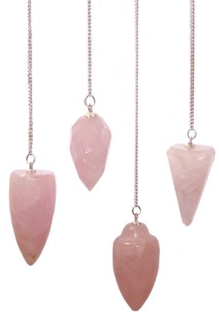 heart-centred divination pendulum rose quartz Heart-Centred Divination Pendulum Rose Quartz - Image 2