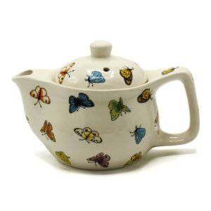 Joyful Herbal Teapot Delicate Butterflies