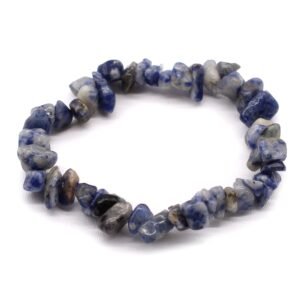 Clarity Chipstone Bracelet Deep Blue Sodalite
