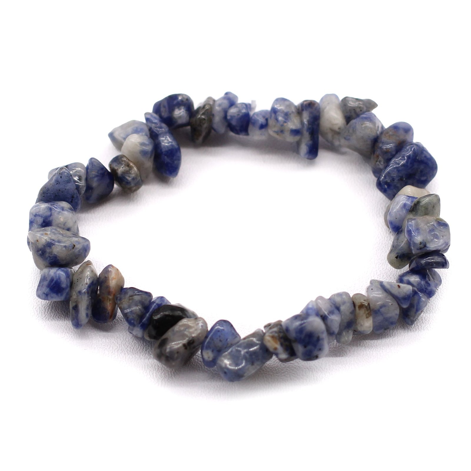 clarity chipstone bracelet deep blue sodalite Clarity Chipstone Bracelet Deep Blue Sodalite