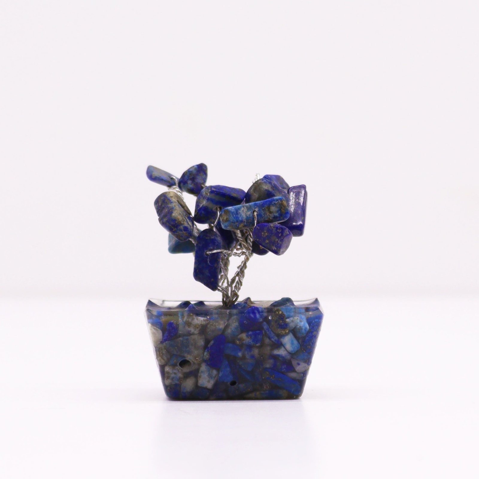 insight mini gemstone tree sodalite orgonite Insight Mini Gemstone Tree Sodalite Orgonite - Image 2