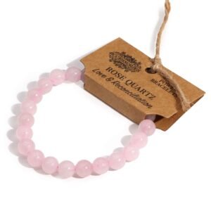 Heart Healing Power Bracelet Rose Quartz