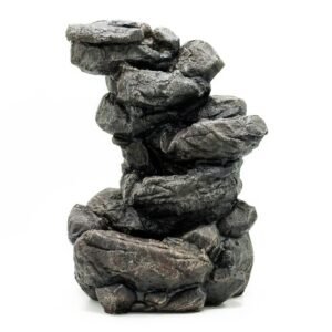 Nature-Inspired Rock Cascade Tabletop Fountain