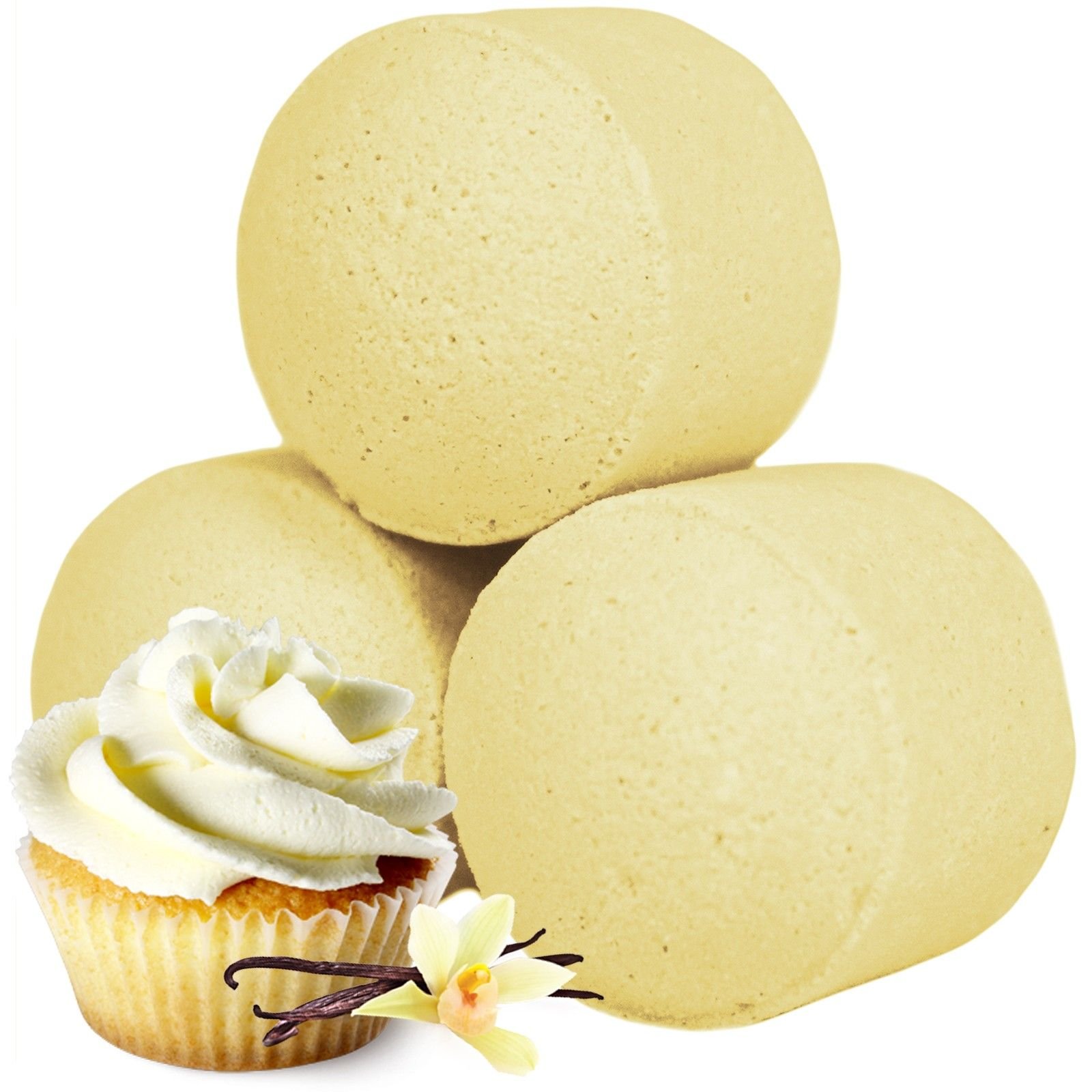 comforting treat bath fizz tablets vanilla cupcake Comforting Treat Bath Fizz Tablets Vanilla Cupcake