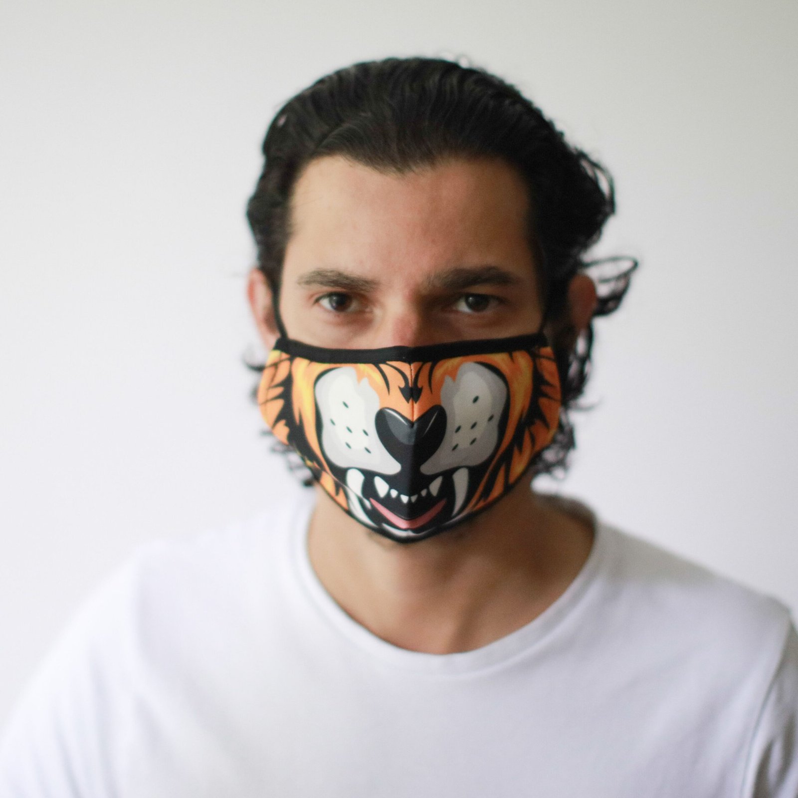 playful protection kids face cover tiger Playful Protection Kids Face Cover Tiger - Image 2