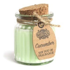 Cooling Fresh Soy Pot Candle Cucumber