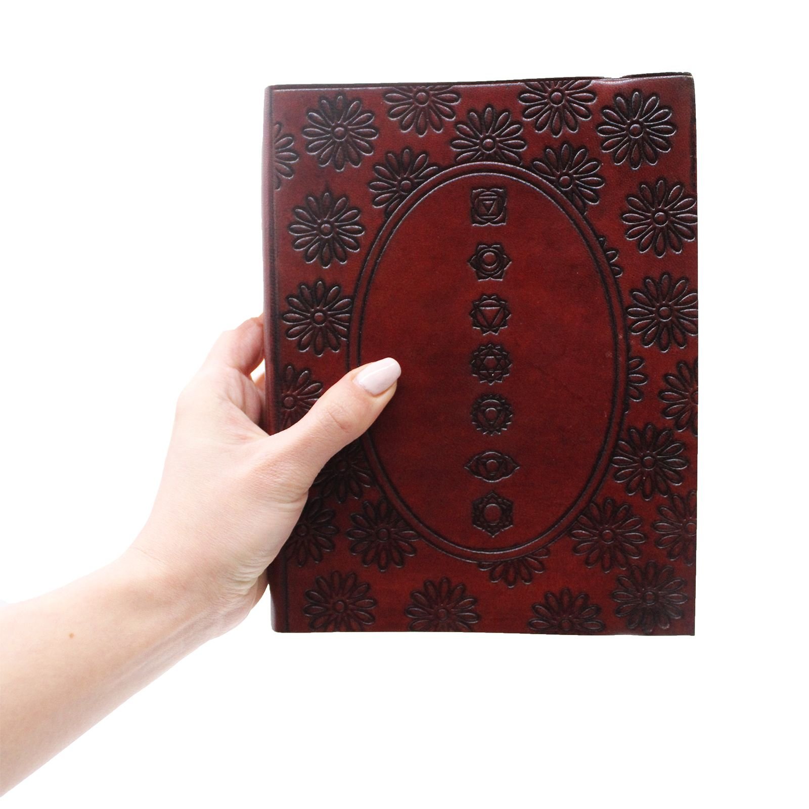 mindful journey leather notebook tibetan mandala Mindful Journey Leather Notebook Tibetan Mandala - Image 5