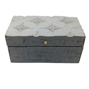 Celestial Keepsake Storage Box Grey Star
