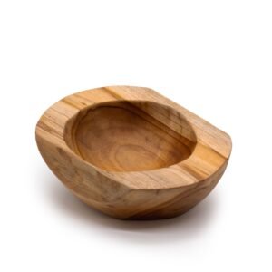 Organic Flow Teak Serving Bowl Medium