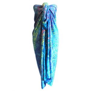 Boho Beach Sarong Wrap Pretty Petals Rayon