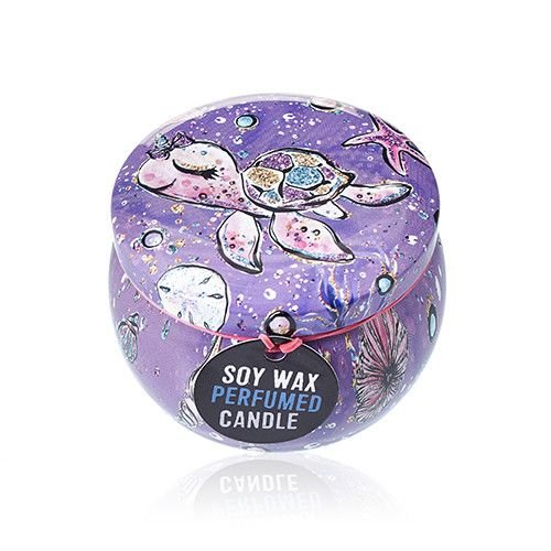 ocean calm art tin candle sea life Ocean Calm Art Tin Candle Sea Life - Image 5