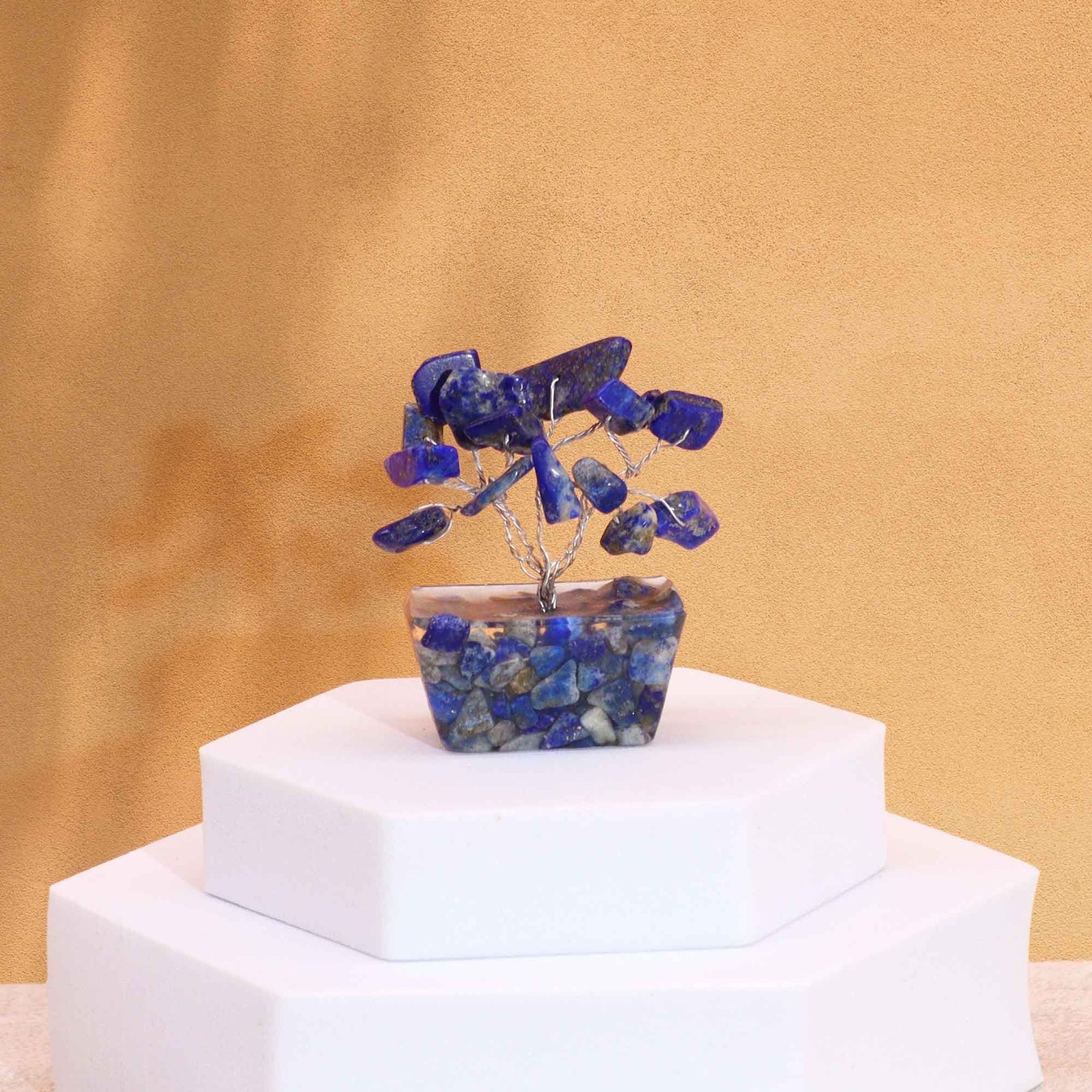 insight mini gemstone tree sodalite orgonite Insight Mini Gemstone Tree Sodalite Orgonite