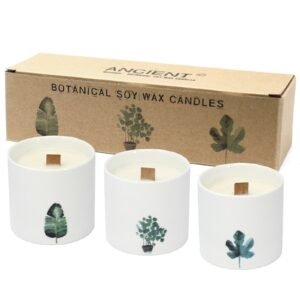 Dreamy Botanical Soy Candle Marsh Violet