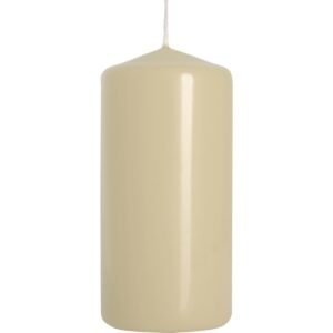 Serene Glow Unscented Pillar Candle Ivory