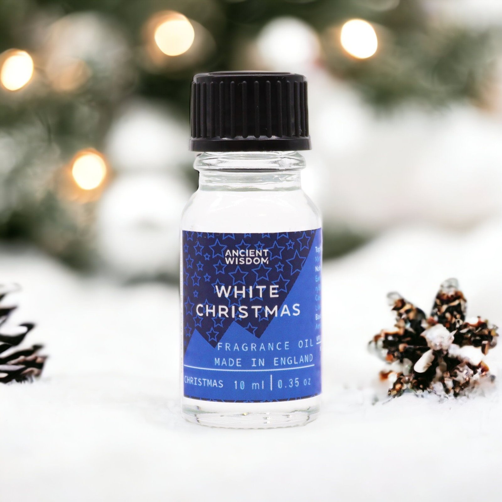 snowy serenity fragrance oil white christmas Snowy Serenity Fragrance Oil White Christmas - Image 5
