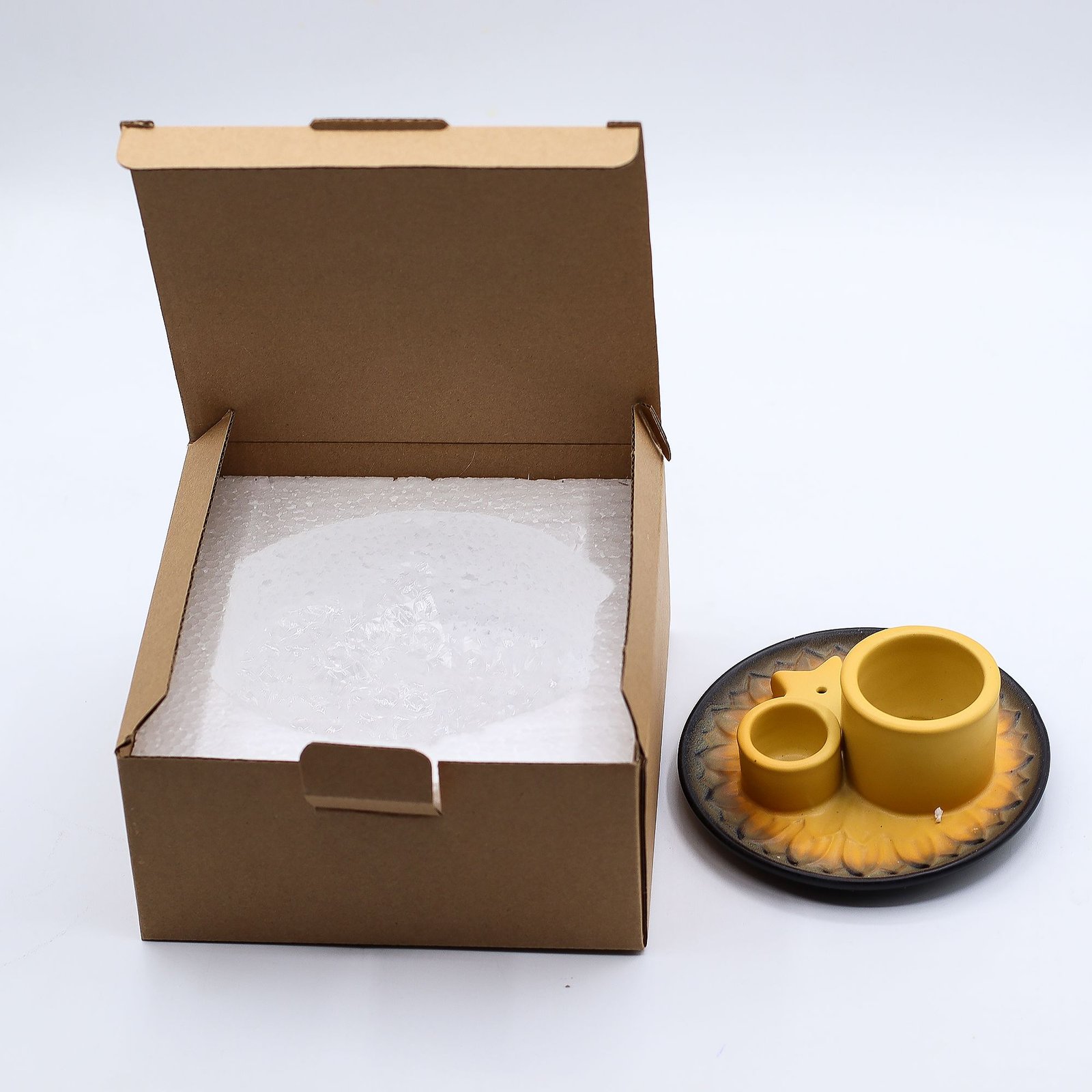 grounding mandala palo santo smudge holder sand Grounding Mandala Palo Santo Smudge Holder Sand - Image 6