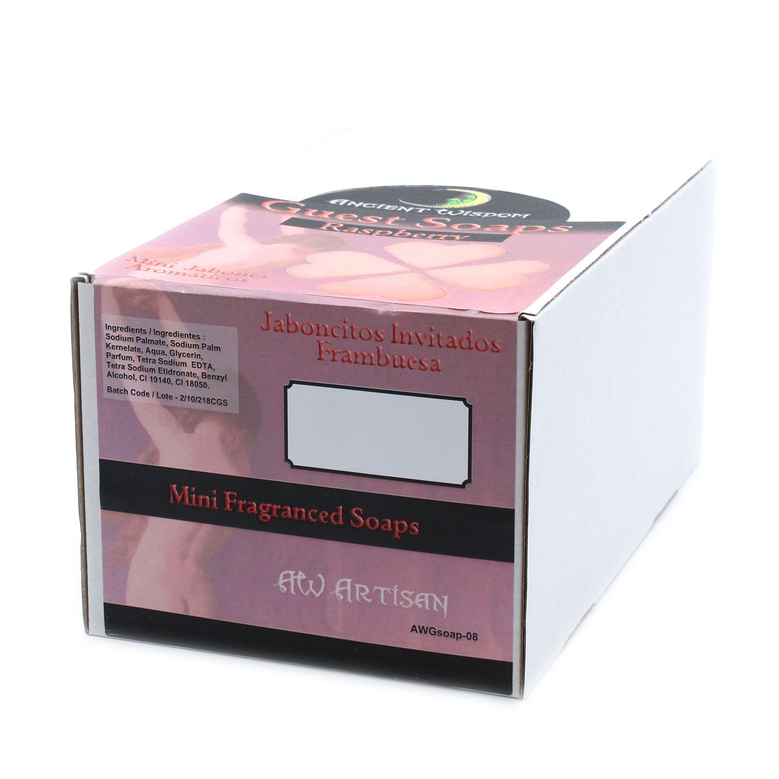 playful heart guest soaps juicy raspberry Playful Heart Guest Soaps Juicy Raspberry - Image 4