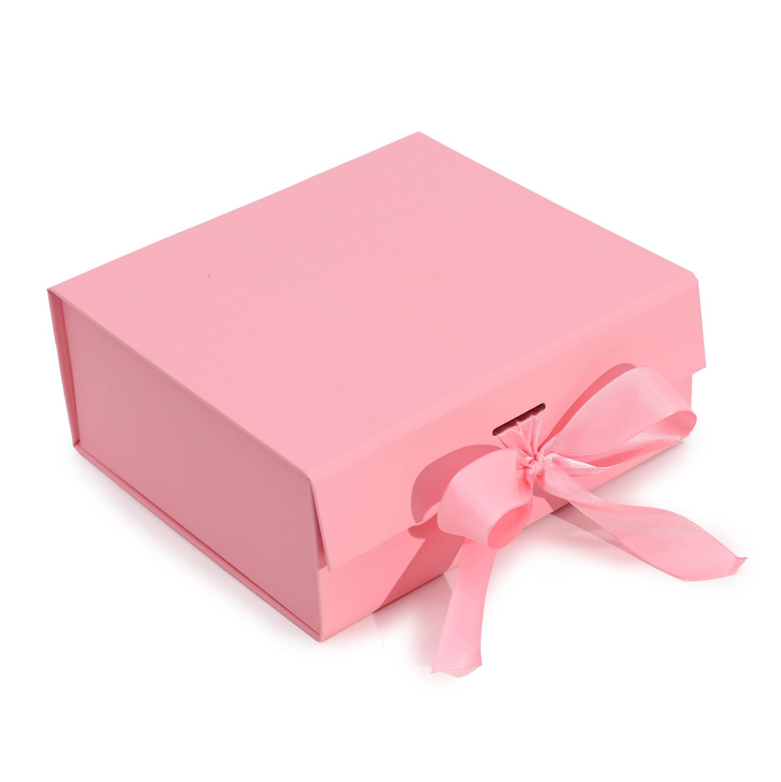 elegant gift box medium square pink Elegant Gift Box Medium Square Pink - Image 2