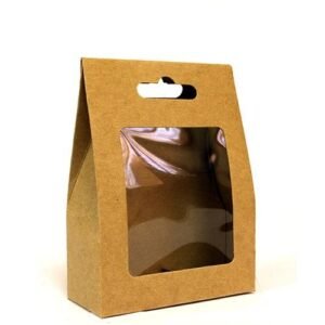 Elegant Display Gift Box Kraft Window