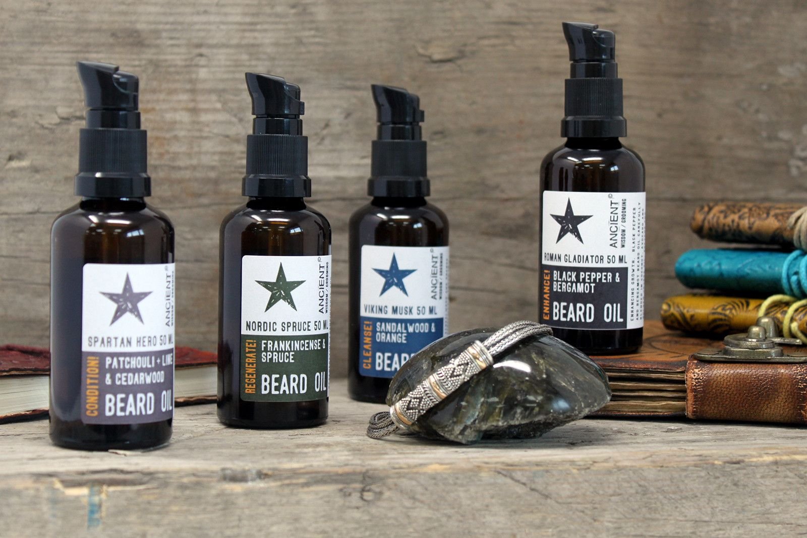 Čistiaci olej na bradu pomaranč santal 50ml Čistiaci olej na bradu pomaranč santal pižmo – Obrázok 4