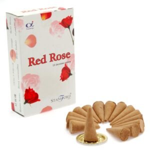 Romantic Tranquility Incense Cones Red Rose