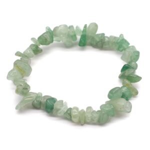 Prosperity Chipstone Bracelet Classic Green Jade