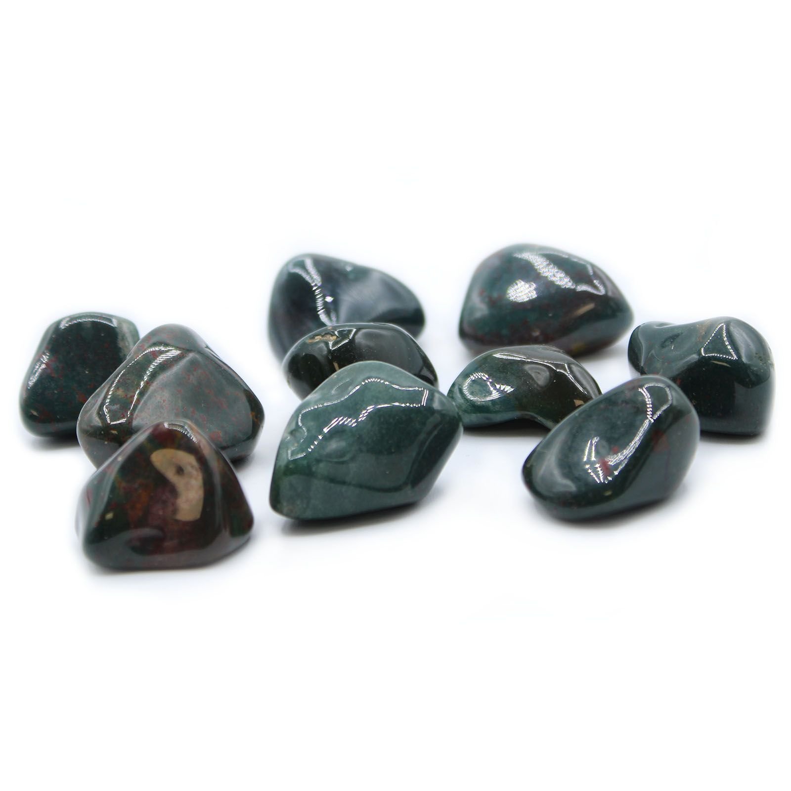 vitality protection tumbled crystal bloodstone Vitality Protection Tumbled Crystal Bloodstone - Image 2