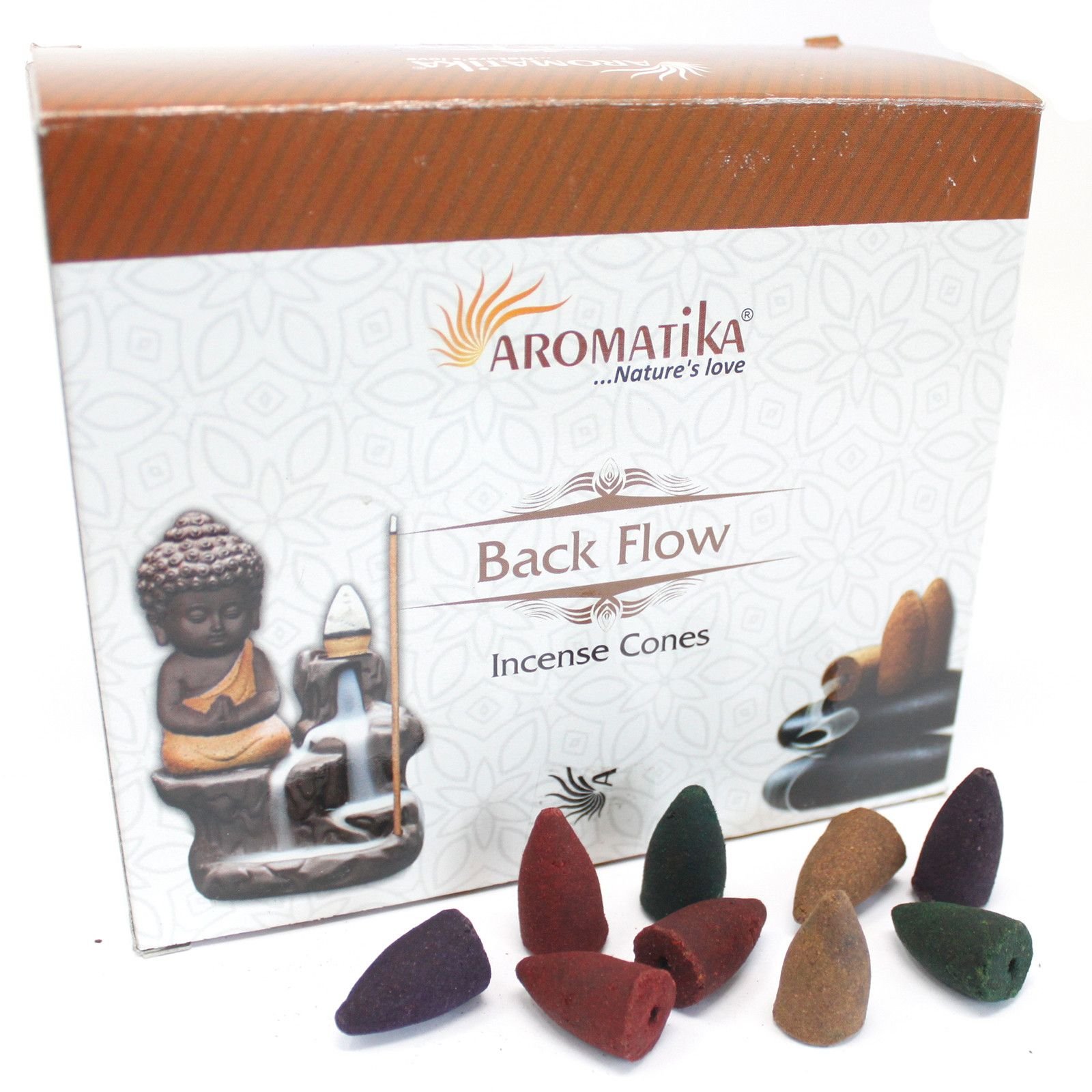 romantic harmony backflow incense cones rose Romantic Harmony Backflow Incense Cones Rose - Image 3