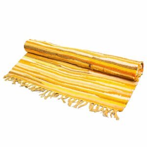 Radiant Room Rag Rug Sunrise Oranges