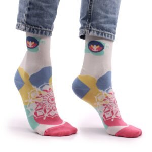 Mindful Comfort Bamboo Meditation Socks