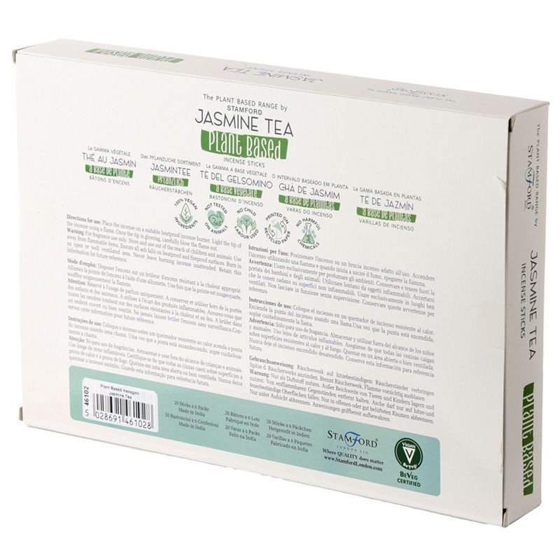 soothing incense sticks plant-based jasmine tea Soothing Incense Sticks Plant-Based Jasmine Tea - Image 2