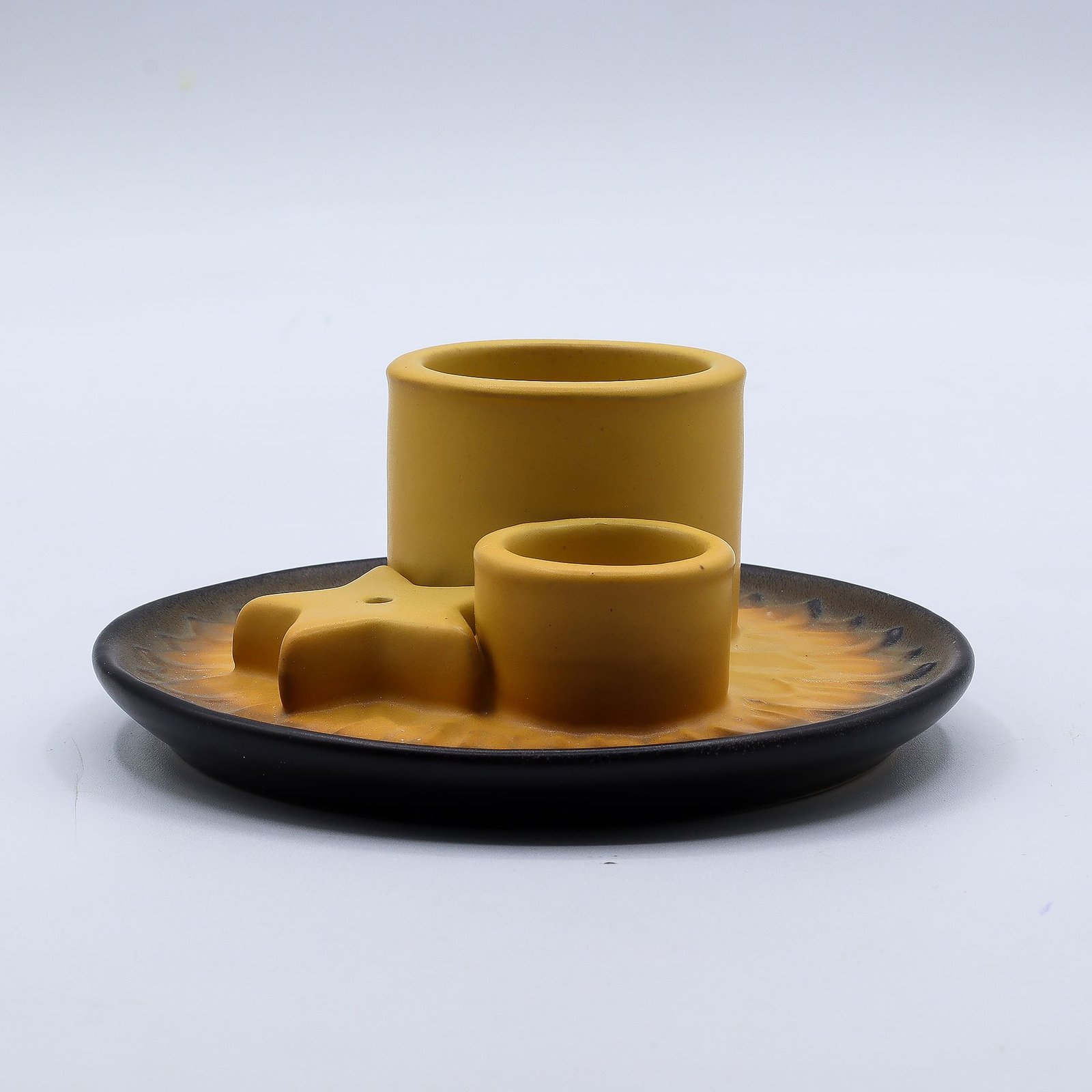 grounding mandala palo santo smudge holder sand Grounding Mandala Palo Santo Smudge Holder Sand - Image 4