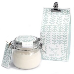 Soft Linen Soy Candle Dolly Blue Aroma