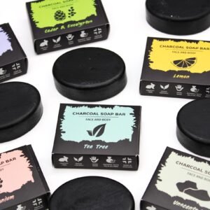 Gentle Unscented Charcoal Face Body Soap