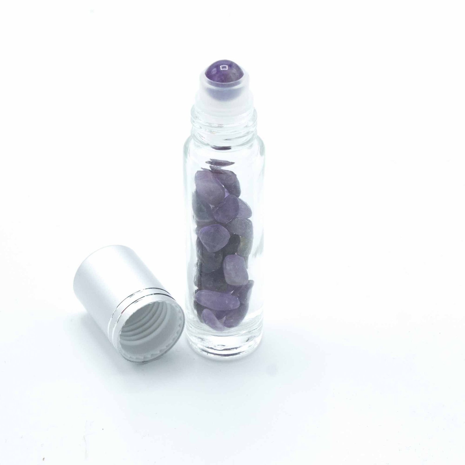 calming essential oil roller bottle amethyst Calming Essential Oil Roller Bottle Amethyst - Image 5