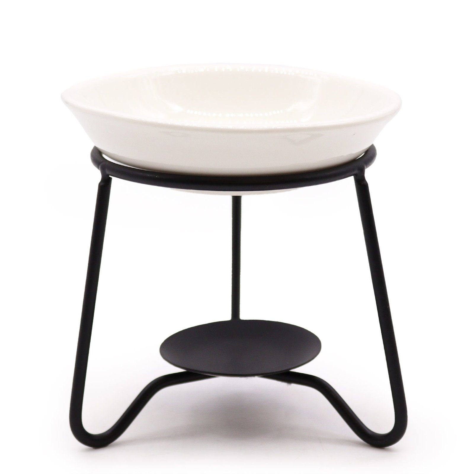 pure line oil burner simple ceramic stand Pure Line Oil Burner Simple Ceramic Stand