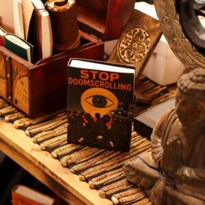 Digital Detox Leather Mindfulness Notebook