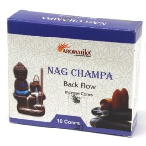 Cozy Sanctuary Backflow Incense Cones Nag Champa
