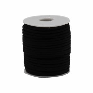 Creative Craft Pendant Cord Roll Black Suede